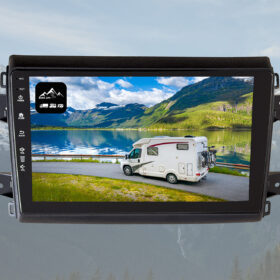 Berg GPS - FD9000-F8- 9-inch Camper Navigatie Fiat Ducato Radio Systeem 2021-heden