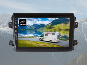 Berg GPS - FD9000-F8 - 9-inch Camper Navigation Fiat Ducato Radio System 2021-present