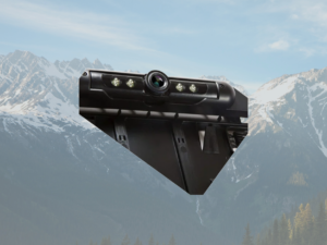 Caméra de recul dans le support de plaque d'immatriculation