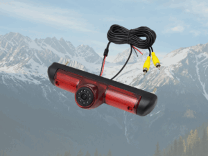 Bekabelde Derde Remlicht Achteruitrijcamera - geschikt voor inbouwsystemen