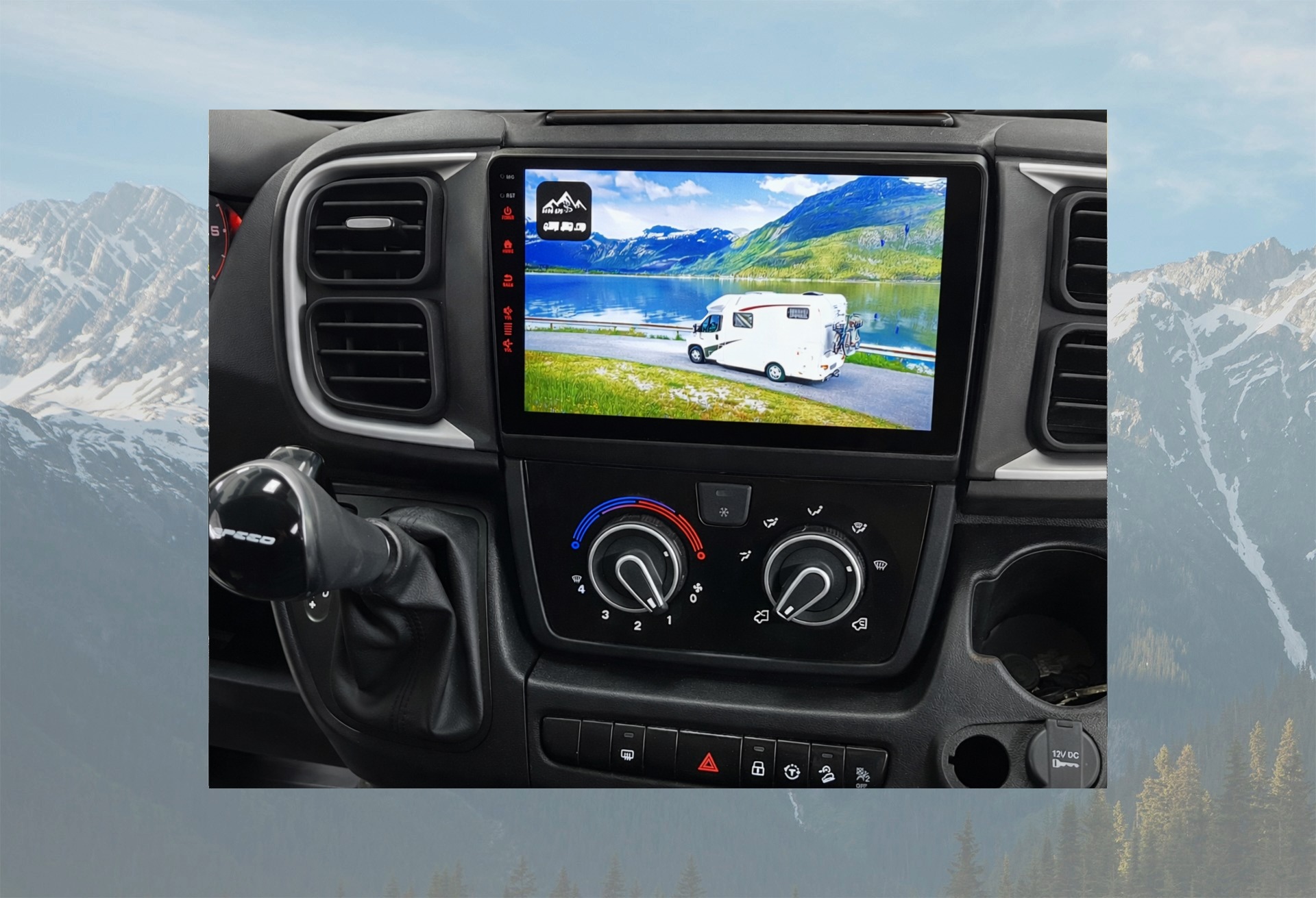 Système de navigation Berg GPS - FD9000-F8 - Écran 9 pouces pour camping-car Fiat Ducato (radio compatible 2021 à aujourd'hui) - Image 2